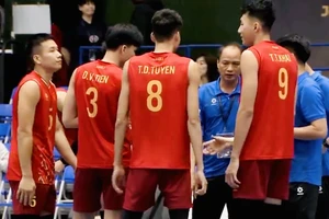 Đội tuyển bóng chuyền nam Việt Nam không có kết quả tốt tại Cúp các câu lạc bộ nam châu Á 2025. Ảnh: AVC