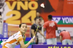 Nguyễn Thùy Linh đã kết thúc hành trình thi đấu ở Malaysia sau lượt tứ kết nội dung đơn nữ. Ảnh: D.P