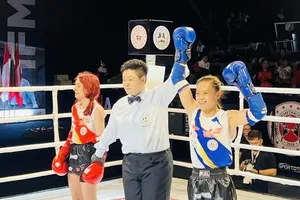 Nhà vô địch thế giới Huỳnh Hà Hữu Hiếu sẽ có cơ hội thi đấu giải vô địch châu Á 2025 ở Thái Nguyên sắp tới. Ảnh: IFMA