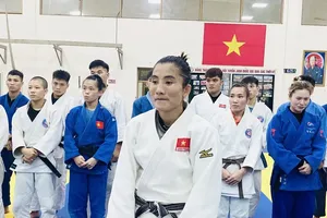 Võ sĩ Hoàng Thị Tình đã thua đáng tiếc tại giải vô địch thế giới 2025 đang tổ chức ở Hungary. Ảnh: MINH MINH