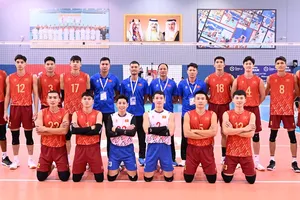 Đội bóng chuyền nam Việt Nam là 1 trong 5 đội tham dự giải SEA V.League 2025 tới đây. Ảnh: AVC