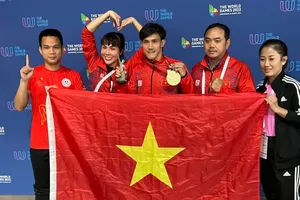 Võ sĩ muay Nguyễn Trần Duy Nhất đã có suất dự World Games 2025. Ảnh: WG2022