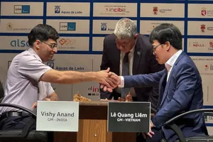 Lê Quang Liêm có ngôi vô địch tại giải đấu ở Tây Ban Nha. Ảnh: CHESS