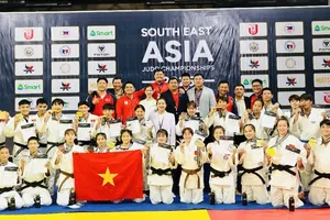 Đội judo Việt Nam thi đấu có kết quả tốt nhất tại giải vô địch trẻ, vô địch Đông Nam Á 2025. Ảnh: NGUYỄN HỮU