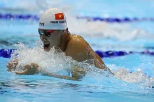 Phạm Thanh Bảo không lọt vào bán kết nội dung 200m ếch tại giải vô địch thế giới năm nay. Ảnh: DŨNG PHƯƠNG