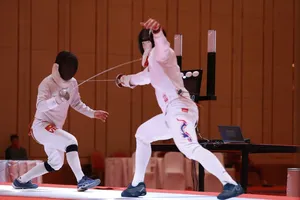 Các VĐV đấu kiếm Việt Nam luôn có cơ hội thi đấu để tăng cường chuyên môn. Ảnh: DŨNG PHƯƠNG