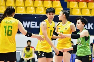 Đội VTV Bình Điền Long An thua trận tại tứ kết giải đấu đang tổ chức ở Thái Lan. Ảnh: SMM
