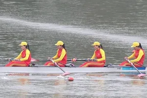Đội tuyển rowing Việt Nam sẽ thi đấu giải vô địch châu Á 2025 trên sân nhà ở Hải Phòng. Ảnh: DŨNG PHƯƠNG