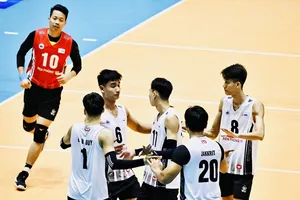 Đội Biên Phòng MB chưa thua trận nào tại vòng bảng của giải vô địch quốc gia 2025. Ảnh: DŨNG PHƯƠNG