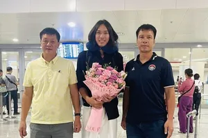 Ngoại binh Thái Lan đã chính thức gia nhập đội bóng chuyền nam Hà Tĩnh. Ảnh: ĐĂNG THÀNH