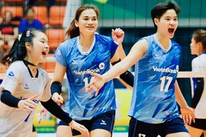 Ngân hàng Công Thương tiếp tục thi đấu tại lượt trận thứ 3 của giải. Ảnh: DŨNG PHƯƠNG