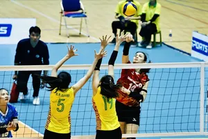 Giải bóng chuyền vô địch quốc gia 2026 dự kiến vẫn diễn ra 2 vòng đấu. Ảnh: DŨNG PHƯƠNG