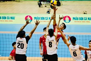 Đội Thể Công Tân Cảng và Biên Phòng MB sẽ đọ sức cùng nhau tại trận chung kết năm nay. Ảnh: DŨNG PHƯƠNG