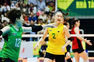 Đội VTV Bình Điền Long An sẽ thi đấu trận chung kết trong ngày 16-10. Ảnh: DŨNG PHƯƠNG