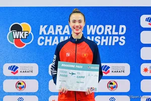 Nguyễn Thị Diệu Ly đã giành suất tham dự vòng chung kết giải thế giới 2025. Ảnh: WFK