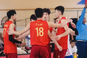 Nhiều gương mặt quen thuộc góp mặt đội tuyển bóng chuyền nam Việt Nam tại đợt tập trung chuẩn bị SEA Games 33-2205. Ảnh: SEA V.LEAGUE