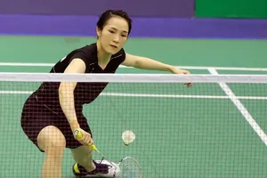 Vũ Thị Trang giành ngôi vô địch tại giải đấu Vietnam International Series 2025. Ảnh: DŨNG PHƯƠNG