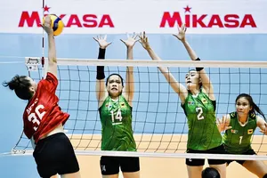 Cầu thủ bóng chuyền dự kiến sẽ tiếp tục tranh tài giải vô địch quốc gia 2026 theo thể thức 2 vòng đấu. Ảnh: DŨNG PHƯƠNG