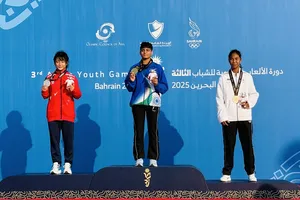 Đoàn thể thao Việt Nam có thêm tấm HCB của VĐV Thảo Thơm. Ảnh: TRUNG THÀNH