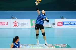 Vi Thị Như Quỳnh vẫn đang là cầu thủ chủ lực của đội nữ Quảng Ninh. Ảnh: DŨNG PHƯƠNG