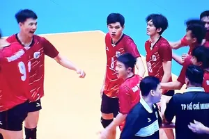 Đội nam TPHCM giành quyền vào chơi trận chung kết sau khi chiến thắng ở bán kết năm nay. Ảnh: MINH MINH