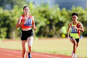 Quách Thị Lan đã chuẩn bị chuyên môn cho kế hoạch tham dự SEA Games 33-2025 thời gian qua. Ảnh: HOÀNG TÙNG