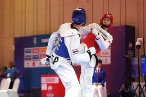 VĐV taekwondo Việt Nam sẽ được thưởng "nóng" cao nếu giành thành tích huy chương ở SEA Games 33-2025. Ảnh: ĐOÀN TTVN