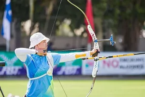 Cung thủ Lộc Thị Đào của đội tuyển bắn cung Việt Nam. Ảnh: WORLD ARCHERY