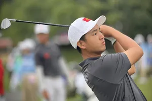 Golf thủ Nguyễn Anh Minh là 1 trong những tuyển thủ quan trọng của đội tuyển golf Việt Nam. Ảnh: VGA