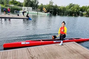 Môn canoeing sẽ thi đấu một số nội dung tranh các tấm HCV đầu tiên ngay sau ngày khai mạc SEA Games 33-2025. Ảnh: ĐOÀN TTVN