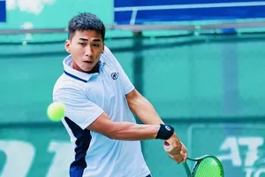 Vũ Hà Minh Đức đang thi đấu các lượt giải quốc tế để chuẩn bị cho SEA Games 33-2025. Ảnh: VTF