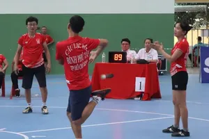 VĐV đá cầu cả nước sẽ tiếp tục tham dự giải vô địch đá cầu nghệ thuật 2025 tại TPHCM. Ảnh: THANH TÙNG