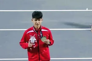 Bùi Tuấn Tú tiếp tục giành HCB môn điền kinh tại Đại hội thể thao học sinh Đông Nam Á 2025 sau khi có HCB ở Đại hội thể thao trẻ châu Á 2025 mới đây. Ảnh: T.TÚ