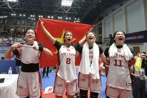 Đội tuyển bóng rổ Việt Nam đang chuẩn bị kỹ lưỡng để hướng tới SEA Games 33-2025. Ảnh: DŨNG PHƯƠNG