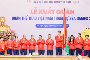 Đoàn thể thao Việt Nam sẽ có các mức thưởng "nóng" dành cho VĐV đạt thành tích xuất sắc tại SEA Games 33-2025. Ảnh: ĐOÀN TTVN