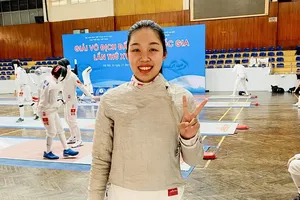 Tuyển thủ Phùng Khánh Linh được tập huấn tại Hàn Quốc để chuẩn bị cho SEA Games 33-2025. Ảnh: MINH CHIẾN