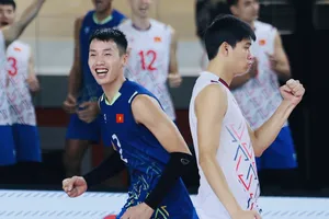 Bóng chuyền nam Việt Nam sẵn sàng ra sân tranh tài tại SEA Games 33-2025. Ảnh: AVC