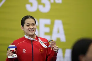 Nguyễn Thúy Hiền tiếp tục giành huy chương tại SEA Games 33-2025. Ảnh: DŨNG PHƯƠNG