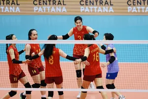 Đội tuyển bóng chuyền nữ Việt Nam sẽ thi đấu bán kết trong ngày 14-12. Ảnh: DŨNG PHƯƠNG