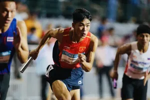 Tạ Ngọc Tưởng là VĐV triển vọng của điền kinh Việt Nam trong nội dung 400m nam. Ảnh: DŨNG PHƯƠNG