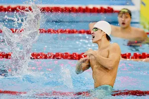 Kình ngư Trần Hưng Nguyên đã thi đấu hiệu quả tại SEA Games 33-2025. Ảnh: DŨNG PHƯƠNG