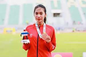Bùi Thị Thu Hà là gương mặt duy nhất của marathon Việt Nam giành được huy chương tại SEA Games 33-2025. Ảnh: DŨNG PHƯƠNG