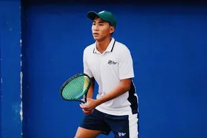 Tay vợt Vũ Hà Minh Đức đã vô địch nội dung nam tại giải Các tay vợt xuất sắc quốc gia 2025. Ảnh: VTF