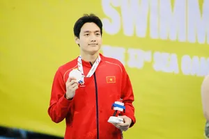 Kình ngư Trần Văn Nguyễn Quốc là gương mặt trẻ có triển vọng phát triển tốt trong tương lai. Ảnh: DŨNG PHƯƠNG