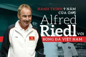 Hành trình 9 năm của ông Alfred Riedl với bóng đá Việt Nam