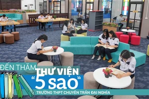 Đến thăm thư viện “5 sao” Trường THPT chuyên Trần Đại Nghĩa