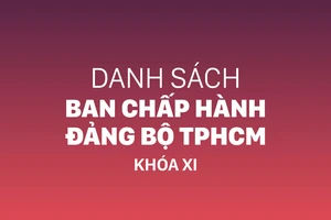 Công bố danh sách Ban Chấp hành Đảng bộ TPHCM khóa XI, nhiệm kỳ 2020-2025