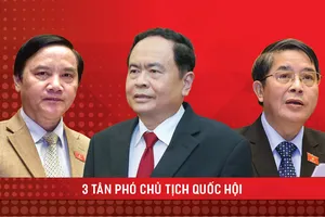 Quốc hội có 3 tân Phó Chủ tịch