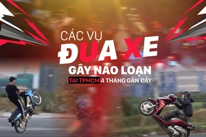 Các vụ đua xe gây náo loạn tại TPHCM