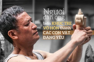 Người đàn ông biến khúc tre vô hồn thành các con vật đáng yêu